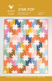 Star Pop Quilt Pattern by Emily Dennis- Quilty Love- Multiple sizes