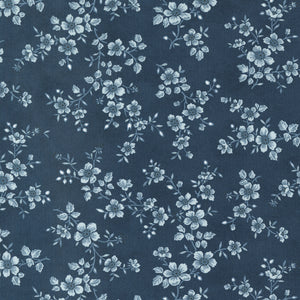 Cascade Garden Blooms Midnight 44322 15 by 3 Sisters- Moda-