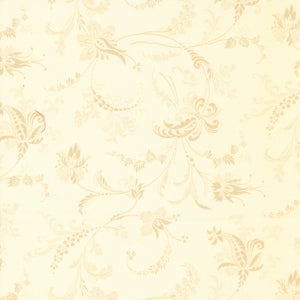 Collections for a Cause Etchings Serene Scroll Parchment 44333 11 by Howard Marcus and 3 Sisters- Moda- 1/2 Yard
