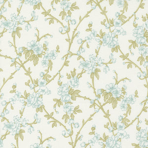 Honeybloom Verdant Vines Milk 44343 11 by 3 Sisters- Moda- 1/2 Yard