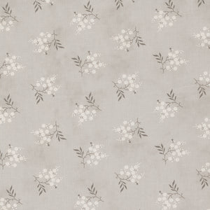 Honeybloom Friendly Flowers Stone 44347 14 by 3 Sisters- Moda- 1/2 Yard