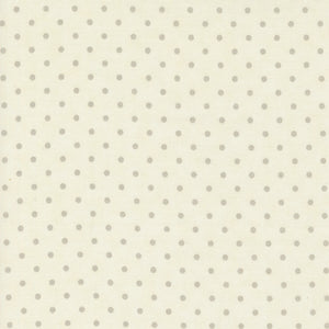 3 Sisters Favorites Vintage Perfect Dot Poreclain 44365 12 by 3 Sisters- Moda- 1/2 Yard