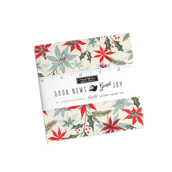 Good News Great Joy Charm Pack by Fancy That Design House- Moda-