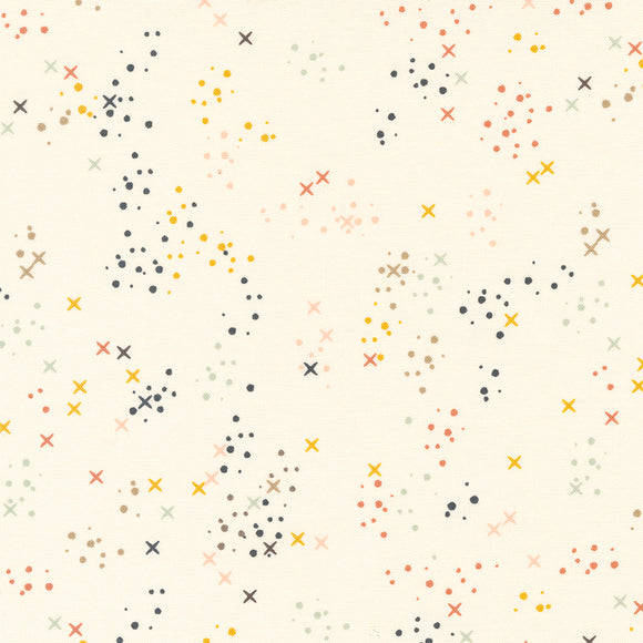 Dawn on the Prairie -Confetti Dots  Unbleached 45577 11 by Fancy That Design House- Moda-