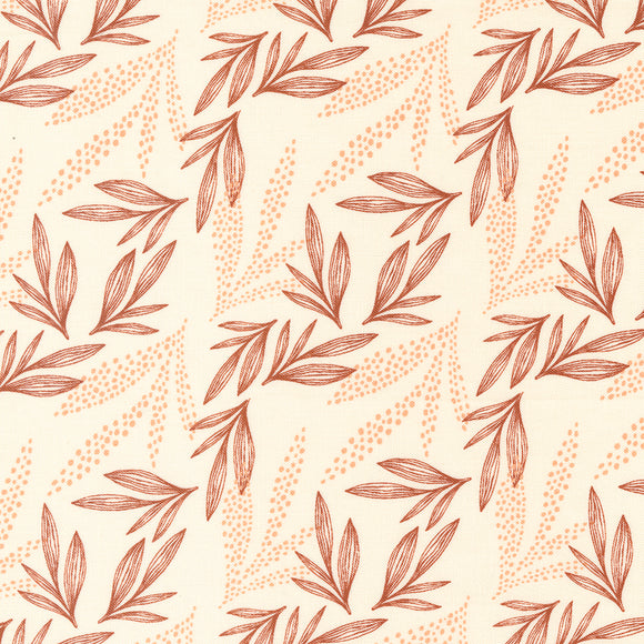 Woodland Wildflowers Leaf Lore Cream 45584 11 by Fancy That Design House- Moda- 1/2 yard