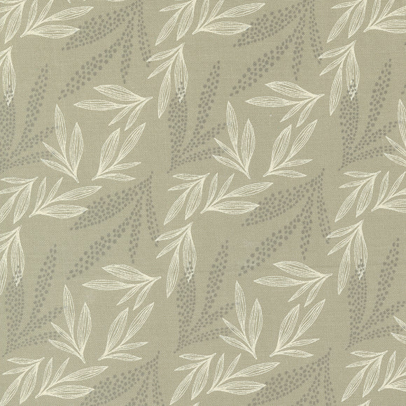 Woodland Wildflowers Leaf Lore Taupe 45584 13 by Fancy That Design House- Moda- 1/2 yard