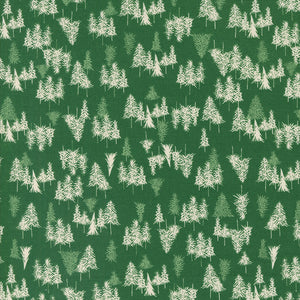 Cozy Wonderland Tree Farm Holly 45594 20 by Fancy That Design House- Moda- 1/2 Yard