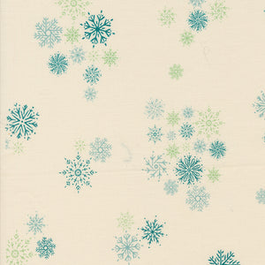 Cozy Wonderland Snowflake Natural 45596 11 by Fancy That Design House- Moda- 1/2 Yard