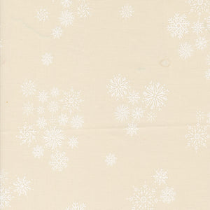 Cozy Wonderland Snowflake Natural  White 45596 31 by Fancy That Design House- Moda- 1/2 Yard