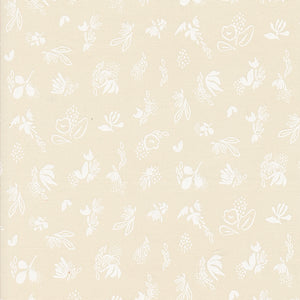 Things Above Floral Sprinkles Eggshell 45616 11 by Fancy That Design House- Moda- Half yard