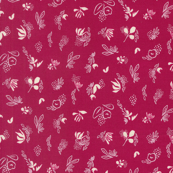 Things Above Floral Sprinkles Pomegranate 45616 19 by Fancy That Design House- Moda- Half yard