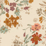 Foraged Found and Hand Me Down Harvest Bloom Eggshell 45630 11 by Fancy That Design House- Moda- 1/2 Yard