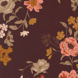 Foraged Found and Hand Me Down Harvest Bloom Merlot 45630 27 by Fancy That Design House- Moda- 1/2 Yard