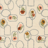 Foraged Found and Hand Me Down Floral Cameo Eggshell 45631 11 by Fancy That Design House- Moda- 1/2 Yard
