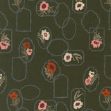 Foraged Found and Hand Me Down Floral Cameo Pine 45631 22 by Fancy That Design House- Moda- 1/2 Yard