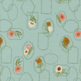 Foraged Found and Hand Me Down Floral Cameo Mist 45631 23 by Fancy That Design House- Moda- 1/2 Yard