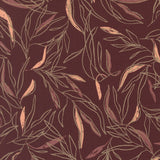 Foraged Found and Hand Me Down Loose Leaf Merlot 45632 27 by Fancy That Design House- Moda- 1/2 Yard