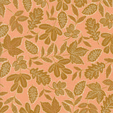 Foraged Found and Hand Me Down Leafage Peach 45633 19 by Fancy That Design House- Moda- 1/2 Yard