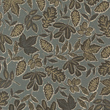 Foraged Found and Hand Me Down Leafage Metal 45633 25 by Fancy That Design House- Moda- 1/2 Yard