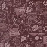 Windfall Cozy Up Merlot 45652 25 by Fancy That Design House Moda - 1/2 Yard