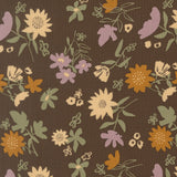Windfall Playful Petals Coffee 45655 19 by Fancy That Design House Moda - 1/2 Yard
