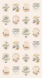 Wellspring Small Panel Eggshell 45679 11 by Fancy That Design - Moda - 24" X 44"