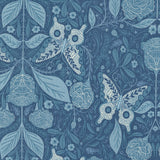 Woodland Wonder Butterfly Floral Dusk 48391 14 by Gingiber- Moda- 1/2 Yard