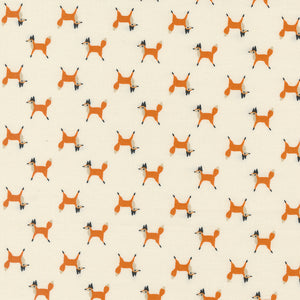 Woodland Wonder Fox Trot Cloud 48394 11 by Gingiber- Moda- 1/2 Yard