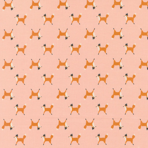 Woodland Wonder Fox Trot Blush 48394 18 by Gingiber- Moda- 1/2 Yard