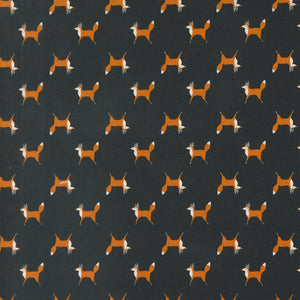 Woodland Wonder Fox Trot Midnight 48394 21 by Gingiber- Moda- 1/2 Yard