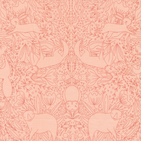 Woodland Wonder Frolic Blush 48395 18 by Gingiber- Moda- 1/2 Yard