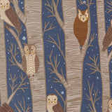 Night Owl Trees Dusk 48420 14 by Gingiber- Moda- 1/2 Yard