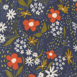 Night Owl Feedsack Floral Dusk 48422 14 by Gingiber- Moda- 1/2 Yard