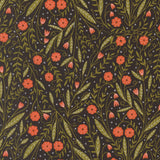 Night Owl Woodland Floral Midnight 48424 24 by Gingiber- Moda- 1/2 Yard