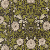The Henhouse Poppy Floral Iron 48432 20 by  Gingiber- Moda- 1/2 Yard