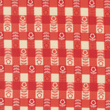 The Henhouse Flower Plaid  Barn 48436 16 by  Gingiber- Moda- 1/2 Yard