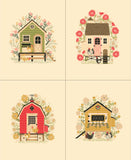 The Henhouse Panel Cloud 48439 11 by  Gingiber- Moda- 1 Yard