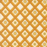 Ladybug Whimsy Plaid Sunshine Metallic Golden 48447 13M by Gingiber- Moda- 1/2 Yard