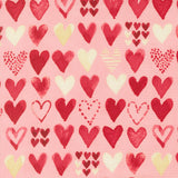 Darling Peony Hearts Cotton Candy 48793 13 by Robin Pickens for Moda - 1/2 Yard