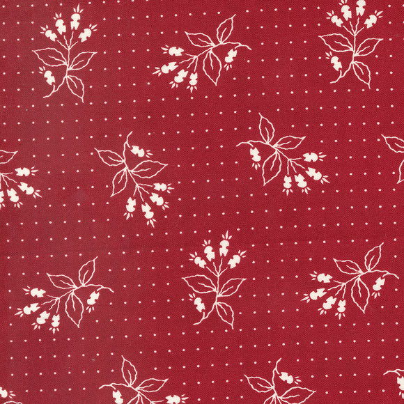 American Gatherings II Liberty Heart Red 49240 12  from Primitive Gatherings- Moda- 1/2 yard