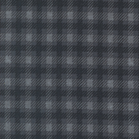 Farmhouse Flannels III Square Plaid Black Top Road 49273 16F by Primitive Gatherings-Moda- 1/2 Yard