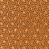 Pumpkin Spice Gatherings Leaf Toss Pumpkin 49297 18 by Primitive Gatherings - Moda- 1/2 Yard