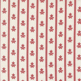 American Gatherings III Stripe Bouquet Cloud Crimson 49322 23 from Primitive Gatherings- Moda- 1/2 yard