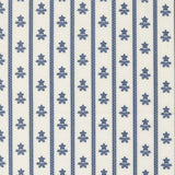 American Gatherings III Stripe Bouquet Cloud Nautical 49322 24 from Primitive Gatherings- Moda- 1/2 yard