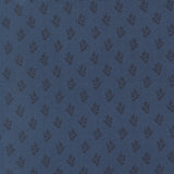American Gatherings III Flower Sprig Nautical Blue 49327 14 from Primitive Gatherings- Moda- 1/2 yard