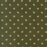 Joyful Gatherings II Leaf Sprig Evergreen 49332 14 by Primitive Gatherings- Moda- 1/2 Yard