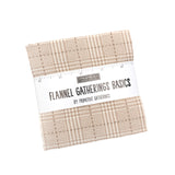 Sample Spree Flannel Gatherings Basics Charm Pack 49340PPF by Primitive Gatherings-Moda-