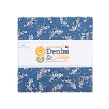 PREORDER Denim & Daisy 5" Stacker 5-18130-42 by Lori Holt- Riley Blake Designs-
