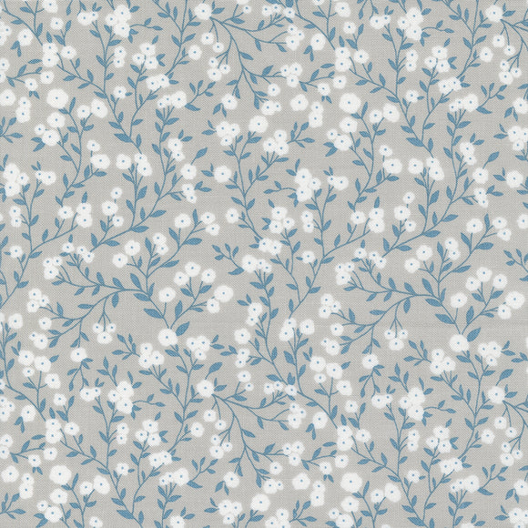 Old Glory American Meadow Silver 5201 12  by Lella Boutique-1/2 Yard