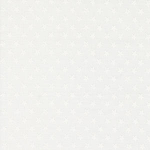Old Glory Star Spangled Cloud White 5204 21 by Lella Boutique-1/2 Yard